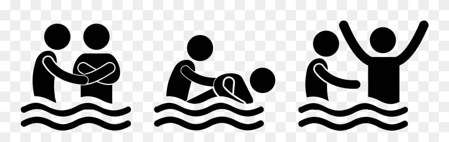 Death And Resurrection Baptism Clipart