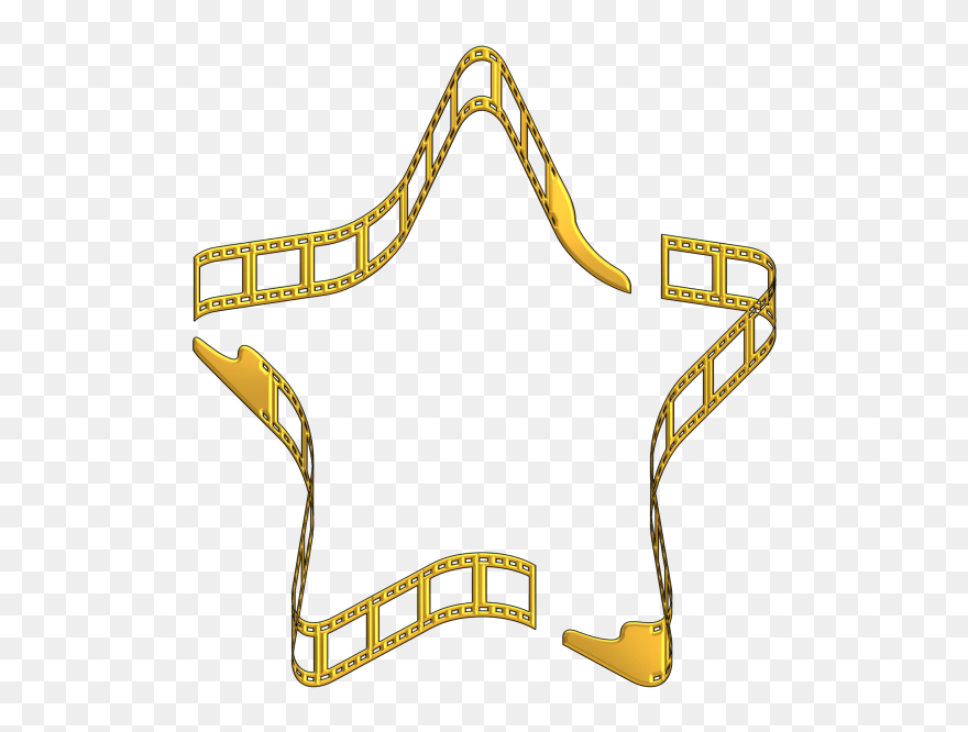 Gold Film Strips Png Clipart