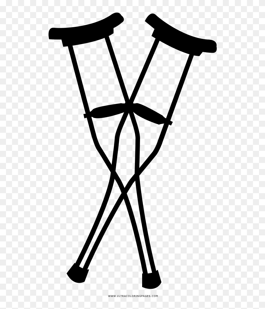 Crutches Png - Crutches Png Clipart Transparent Png