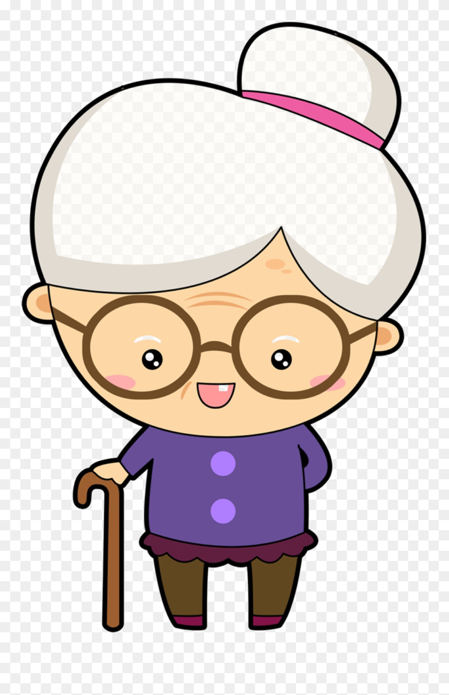 Grandmother Png File - Clipart Grandma Transparent Png