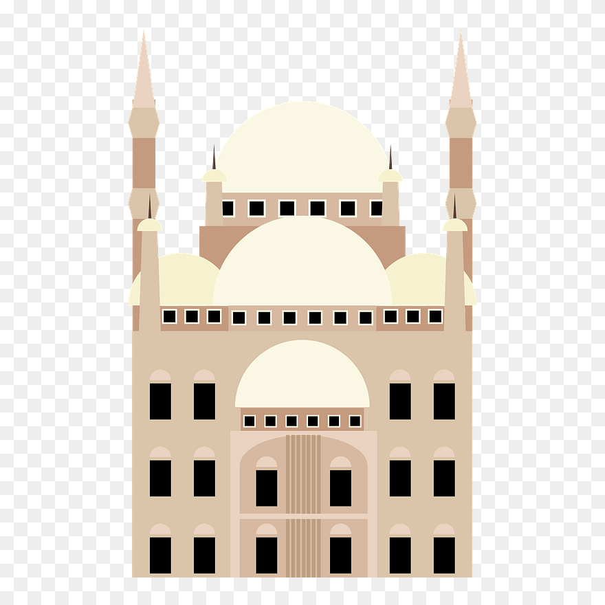 Mosque Clipart - Dome - Png Download