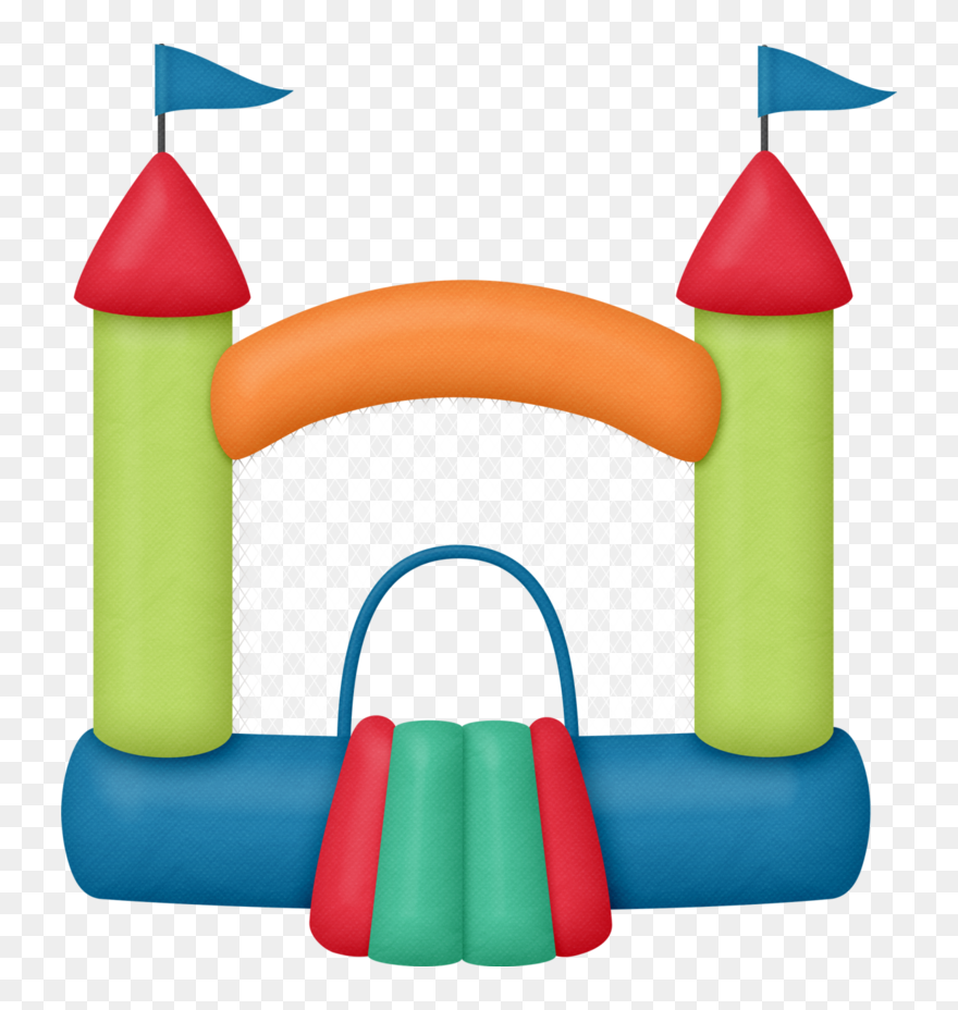 Clipart Bounce House Logo - Png Download