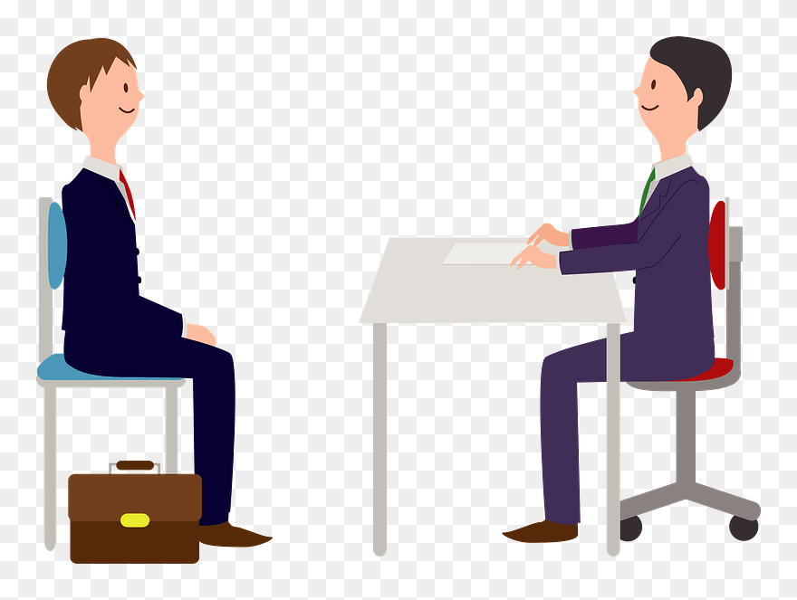 Employment Interview Clipart - 面接 イラスト フリー 素材 - Png Download