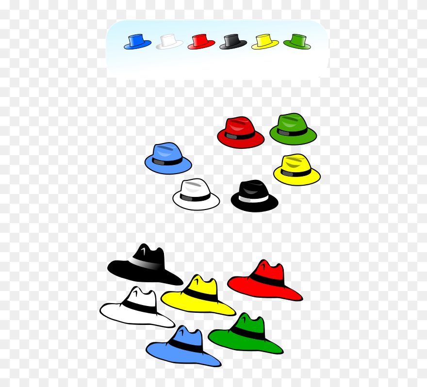 Six Hats Png Clip Arts - Small Hat Clipart Transparent Png