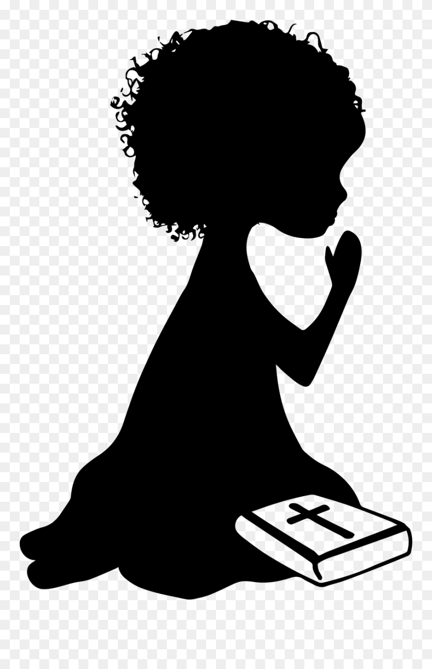 First Communion, Catholic, Girl Praying, Sacrament, - First Communion Clipart