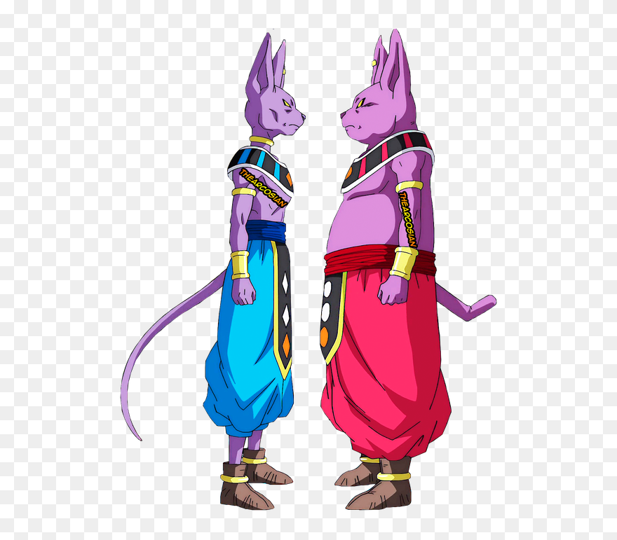 Weak Lord Clipart Clip Library Stock Nerd Clipart Weak - Whis Dragon Ball Beerus - Png Download