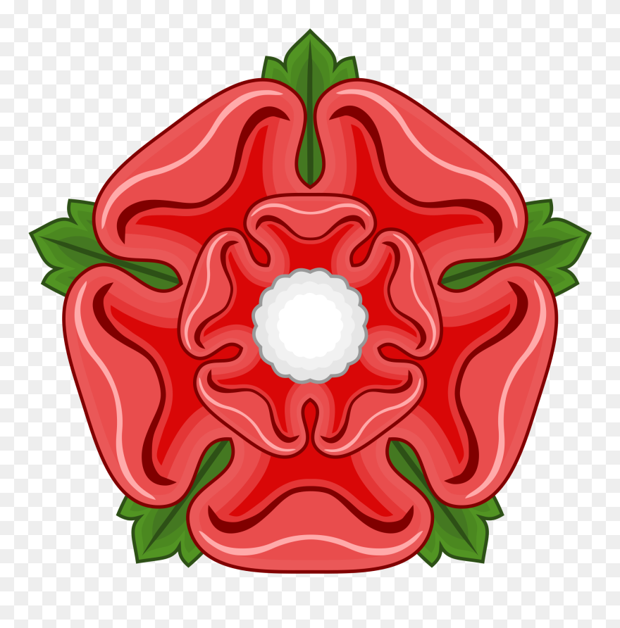 Lancaster York Tudor Rose Clipart