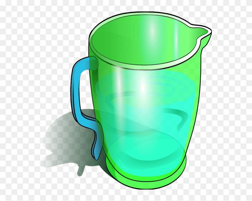Green Jug Clipart Green Jug Clipart - Jug Clipart Gif - Png Download