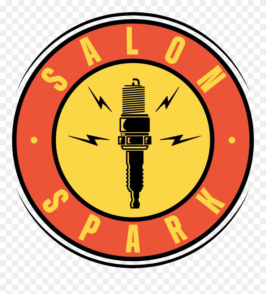 Salon Coach Phil Jackson Presents Salon Spark - Emblem Clipart