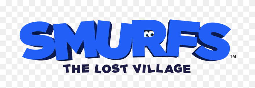 Smurfs The Lost Village Logo Clipart