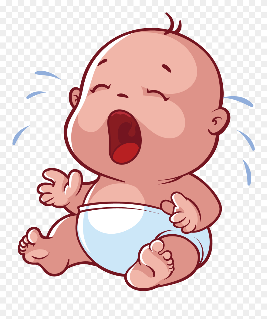 Infant Clipart Sobbed - Crying Baby Clipart Png Transparent Png