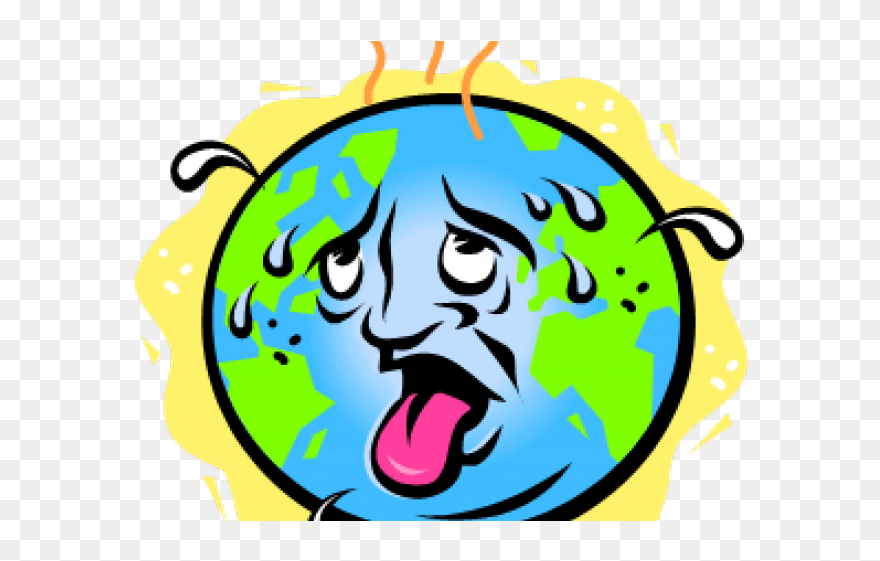 Global Warming Climate Change Clipart - Png Download