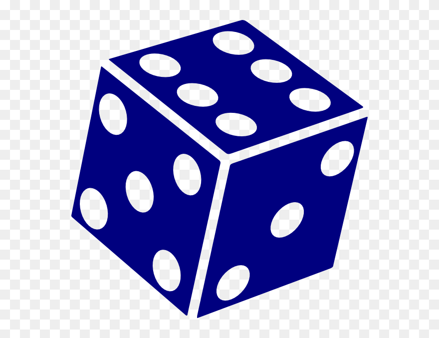 Transparent Dice Png - 6 Sided Die Png Clipart