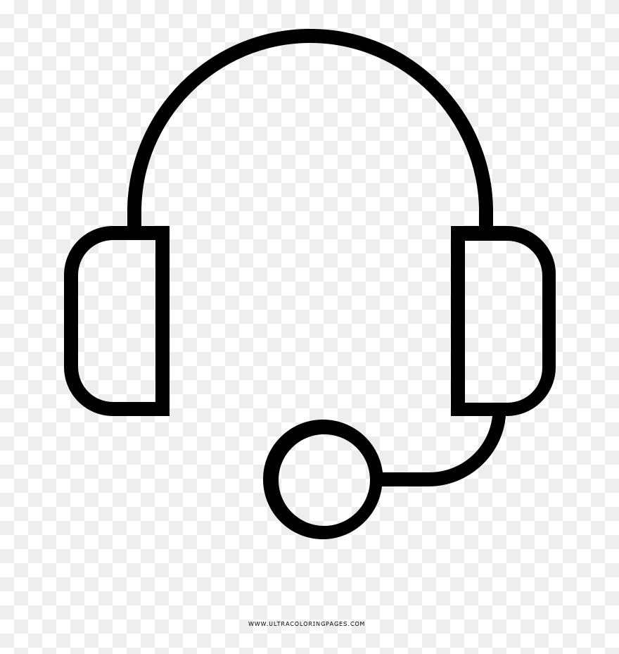 Transparent Call Center Headset Clipart - Clip Art - Png Download