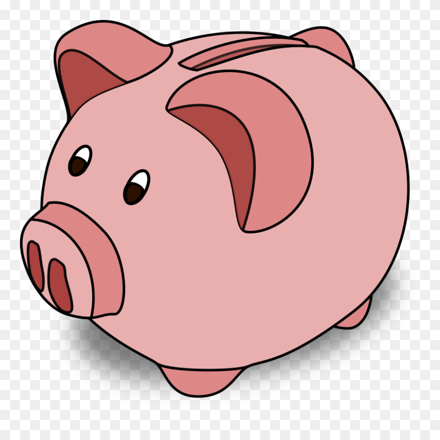 Saving Pig Clipart - Png Download
