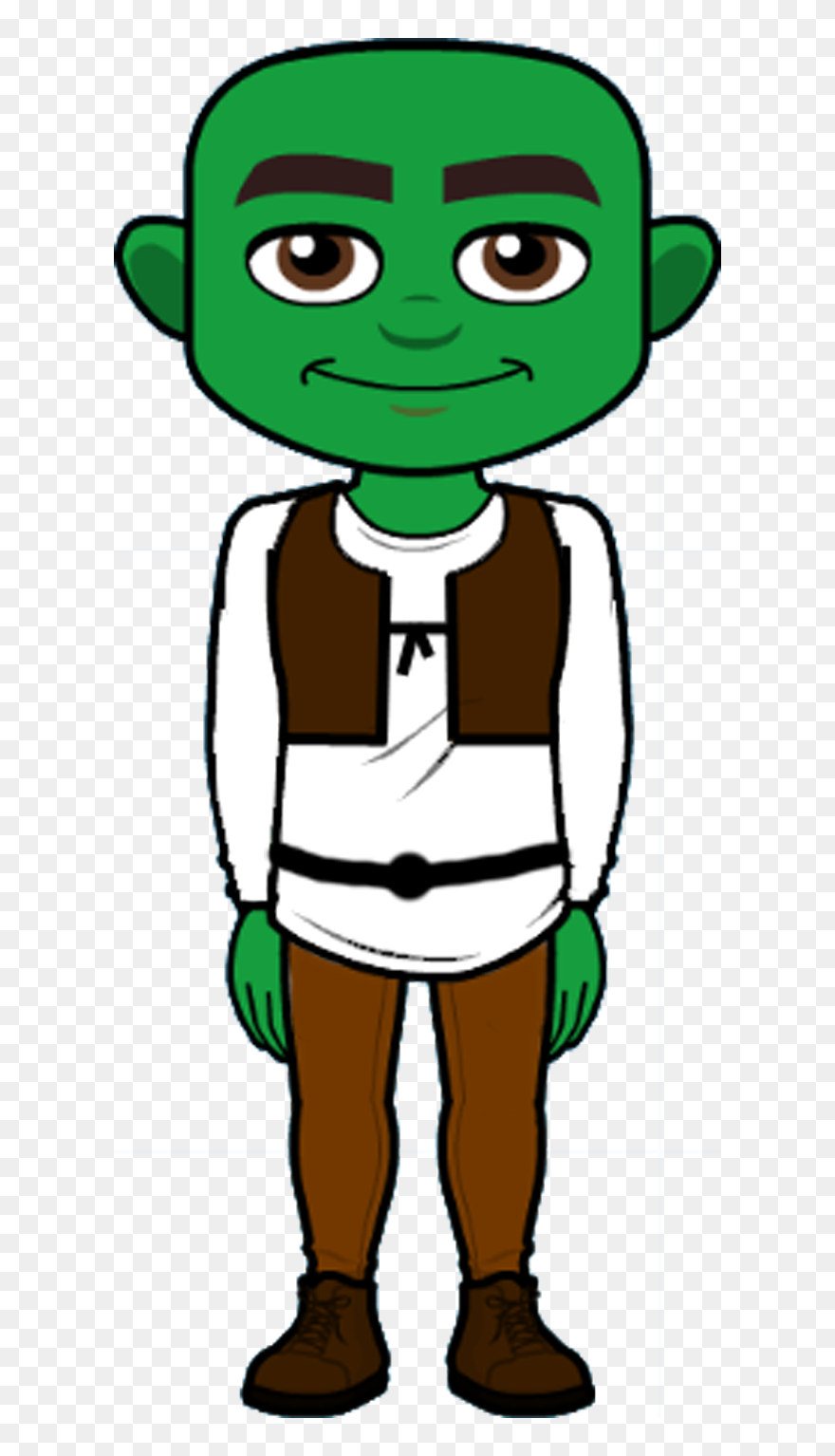 Baseball Bitmojo Clipart Clip Art Royalty Free Image - Shrek Clipart - Png Download