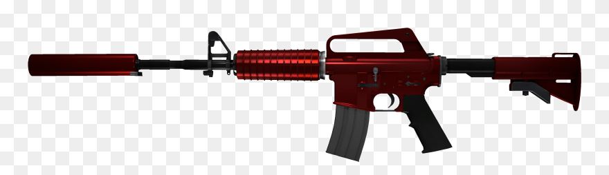 Global Offensive Counter Strike - M4a1 S Leaded Glass Clipart