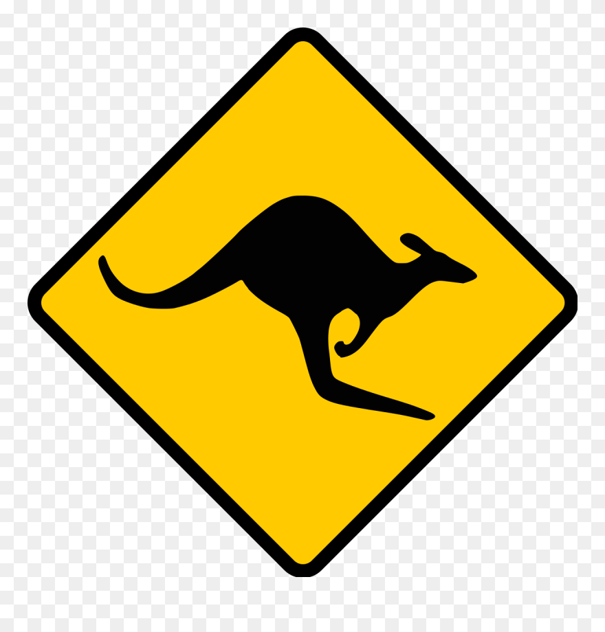 Hop Wikipédia - Kangaroo Sticker Clipart