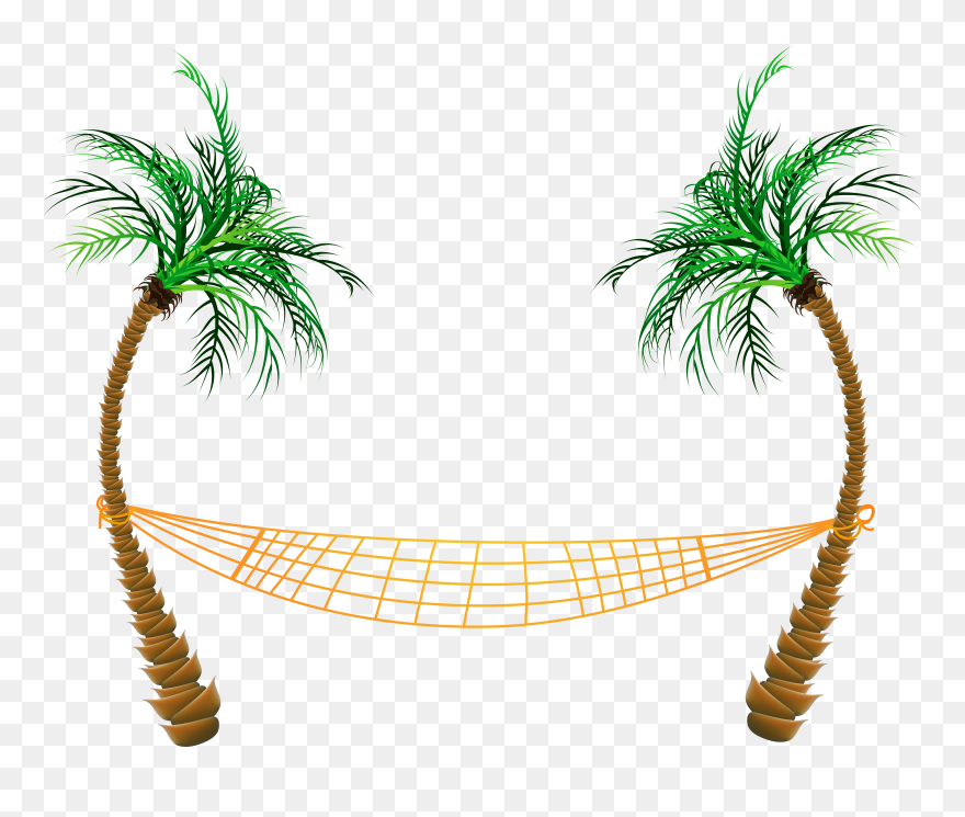 Beach Chair And Umbrella Png Clip Art Transparent Imageu200b - Transparent Backgrounds Palm Trees