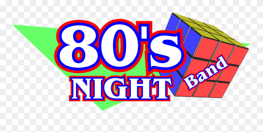 Logo - 80's Night Logo Png Clipart