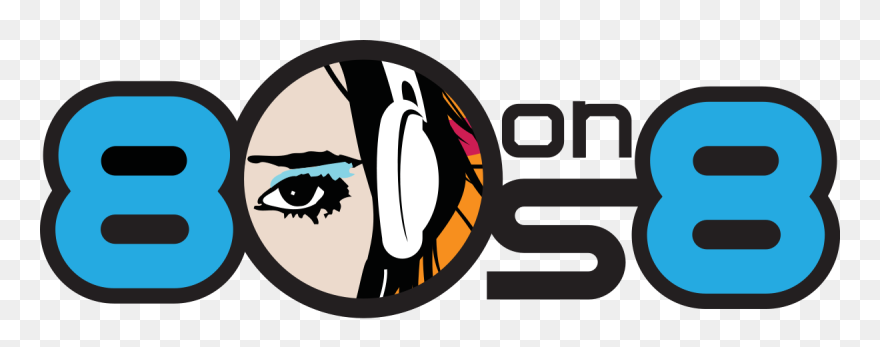 Siriusxm 80s On 8 Logo Clipart