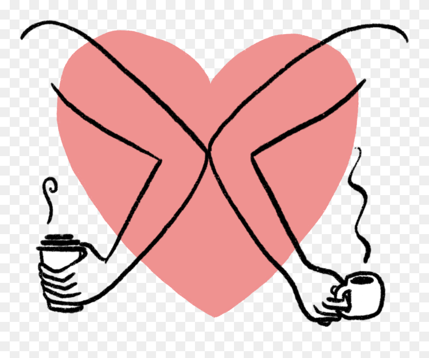 Coffee Covid Clipart