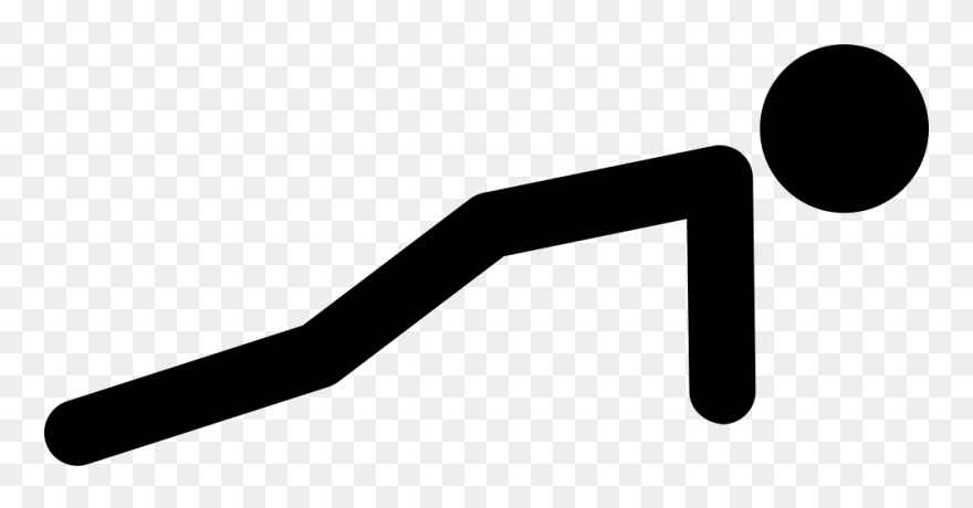 Employee Clipart Stickman, Employee Stickman Transparent - Stick Figure Doing Push Ups - Png Download