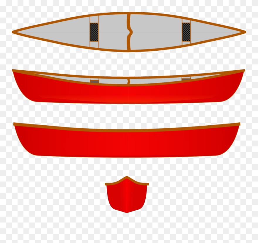 Angle,area,boating - Canoe Clipart - Png Download