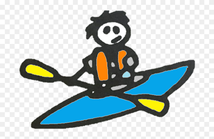 Transparent Paddle Clipart - Kayak - Png Download