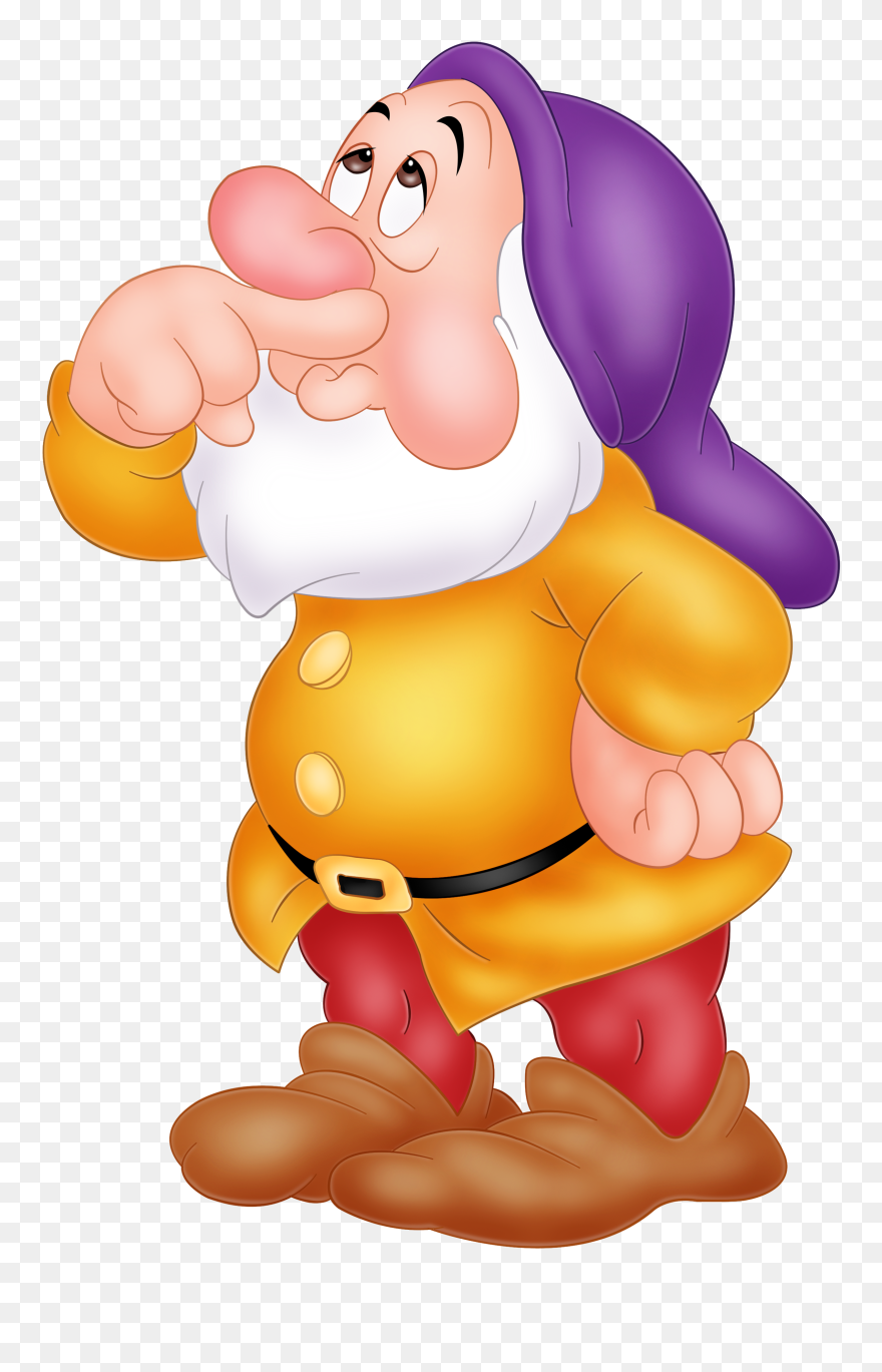Snow White And The Seven Dwarfs Clipart Sneezy - Snow White Dwarfs Sneezy Png Transparent Png