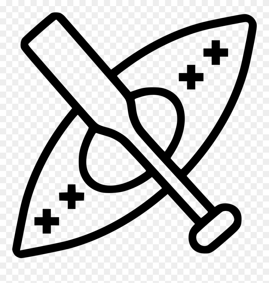 Kayaking - Army Knife Icon Transparent Clipart