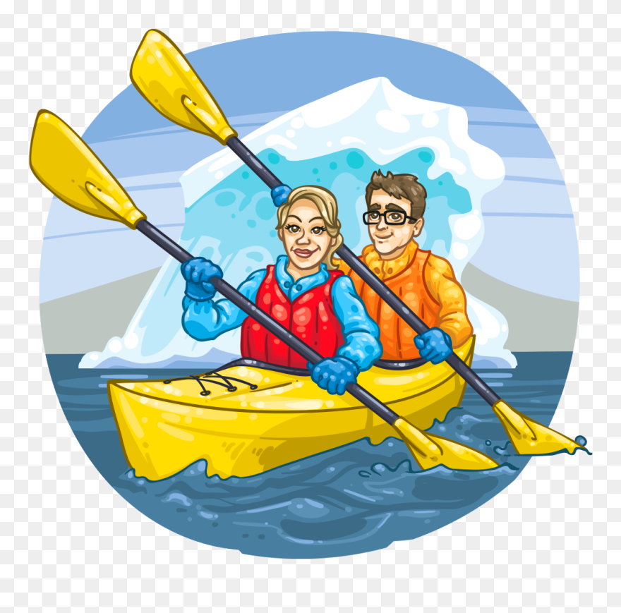 Sea Kayak Clipart