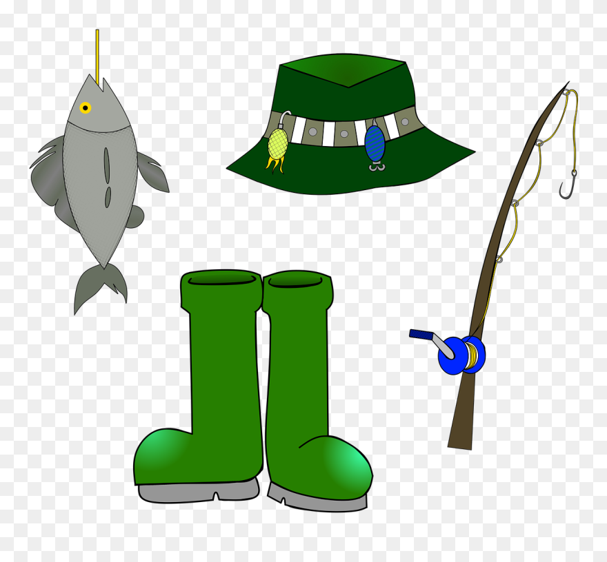 Angler Fishing Rod Fishing Free Photo - Pescador Png Clipart