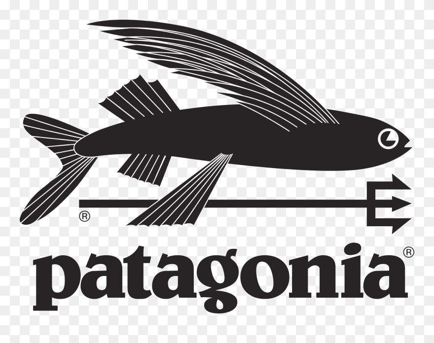 Sponsors Drew Christianson - Patagonia Flying Fish Logo Clipart