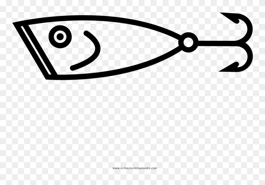 Fishing Lure Coloring Page - Fishing Lure Coloring Pages Clipart