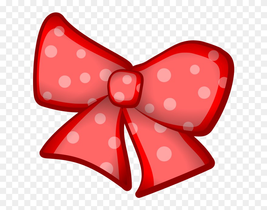 Ribbon Png - Transparent Background Hair Bow Clipart
