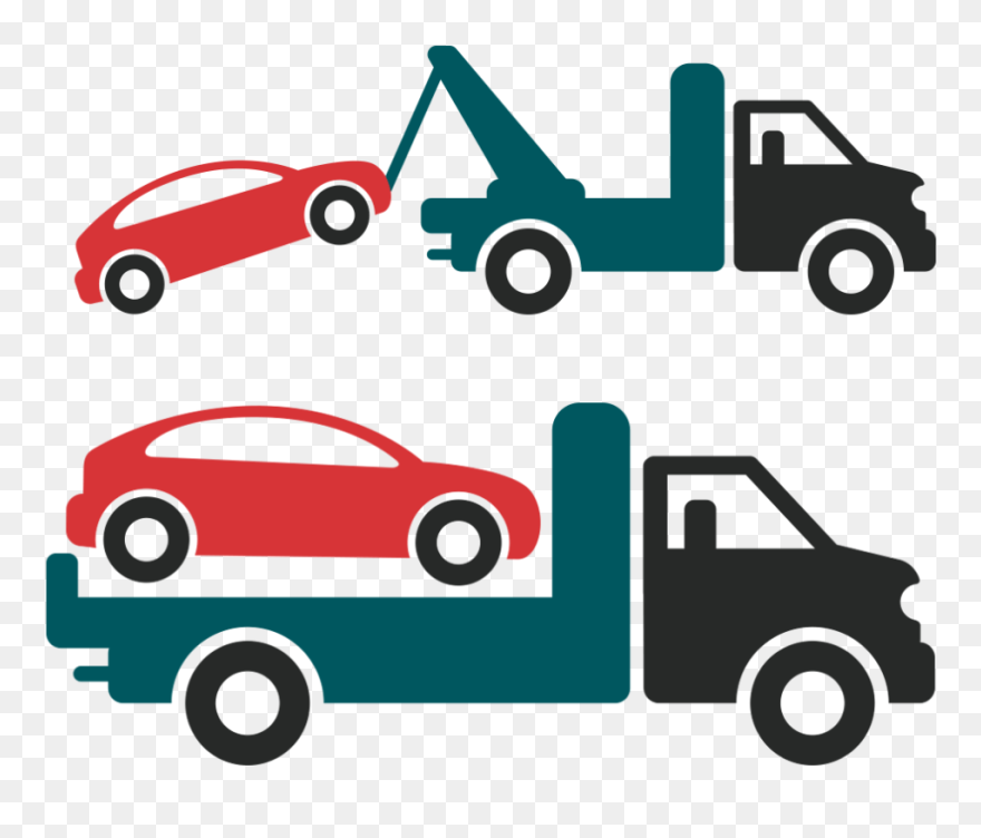 Car Towing Clipart