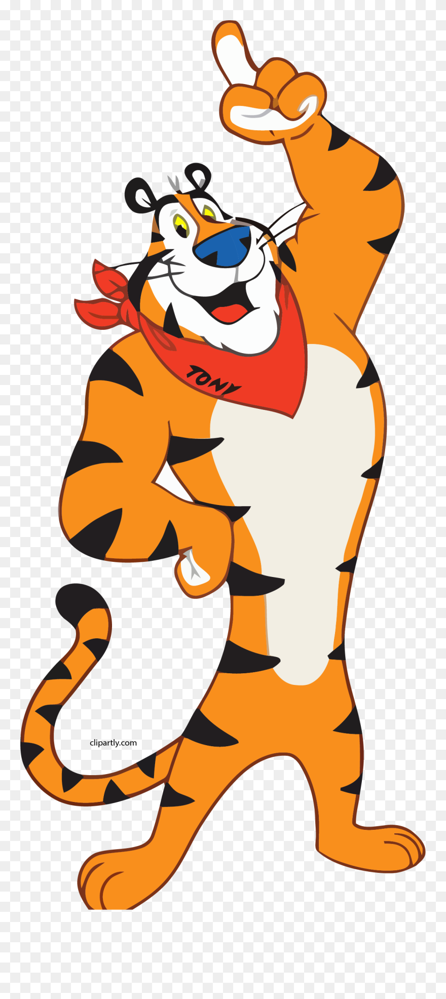 Tony The Tiger Transparent Clipart