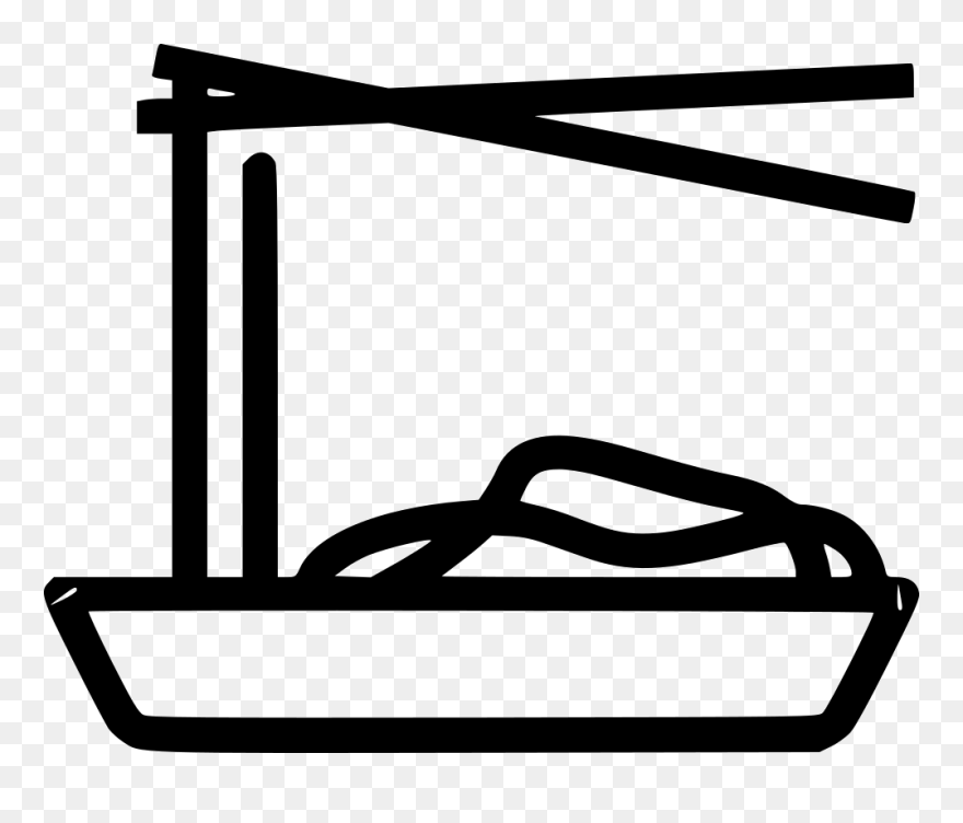 Noodle Clipart Plate - Noodle - Png Download