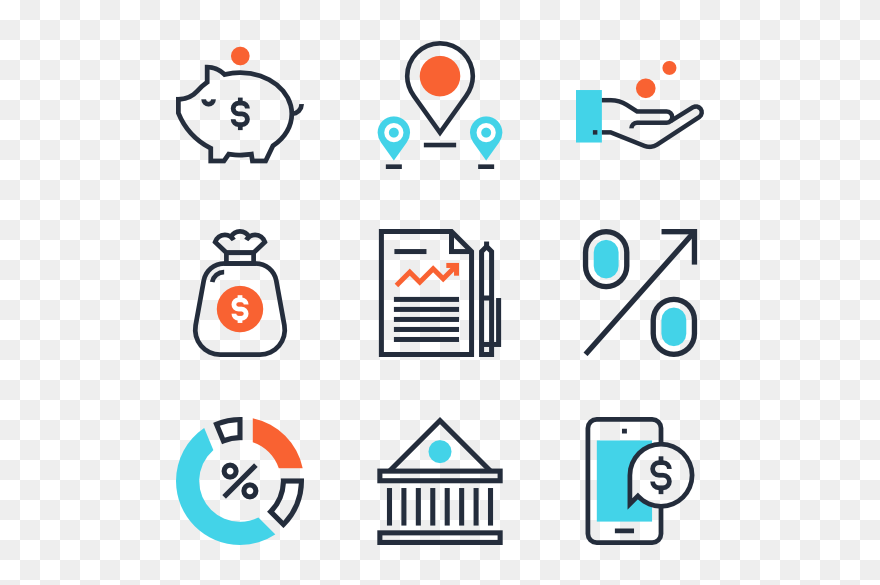 Banking Icons - Banking Icons Free Download Clipart