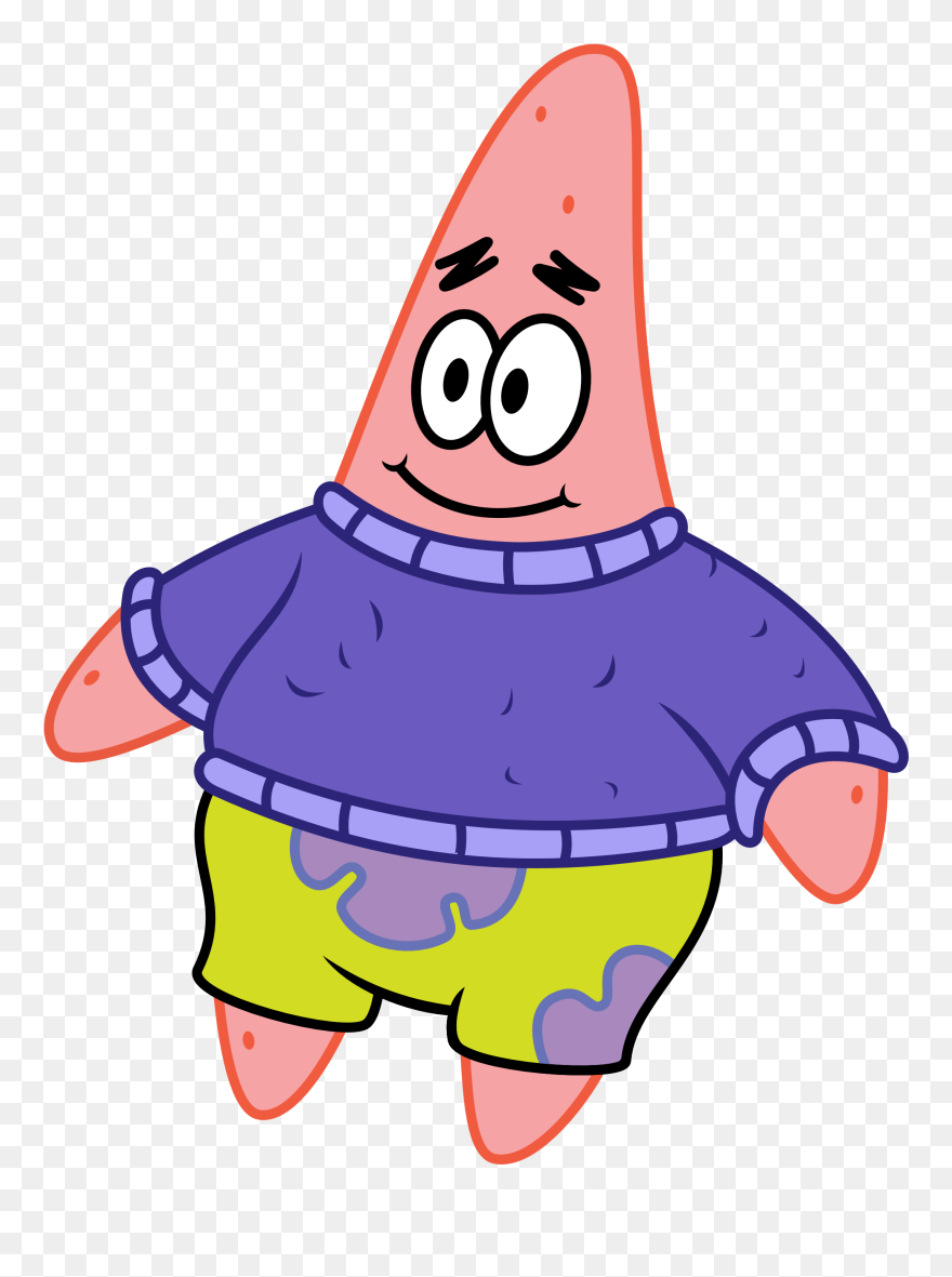 Patrick Meme Transparent Clipart