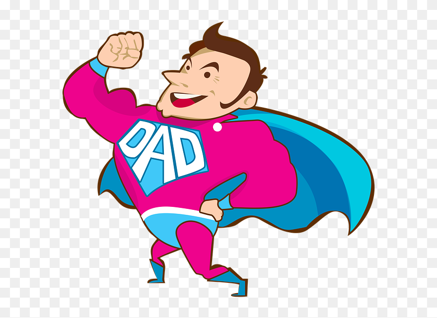 Transparent Daughter Png - Dad Clipart