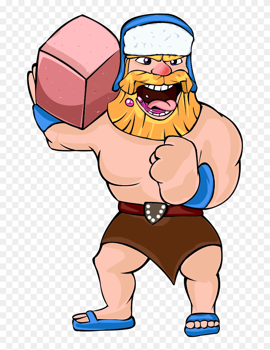 Clash Royale Lumberjack Sketch Clipart
