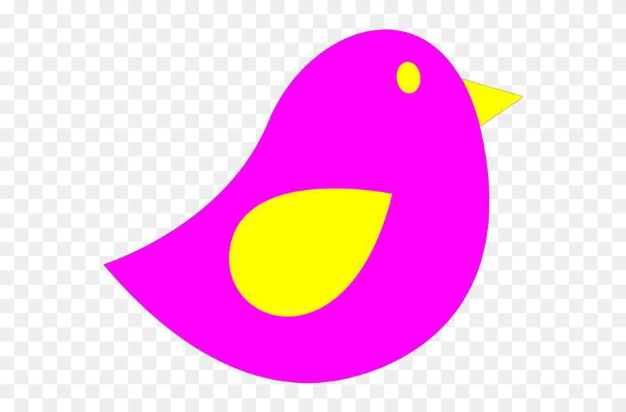 Pink Little Bird Png Clip Art - Little Birdie Clipart Transparent Png