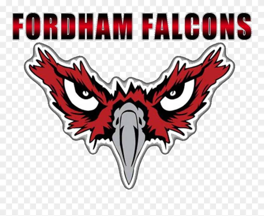 Falcon Football Clipart Vector Library Library Fordham - Fordham Falcons - Png Download