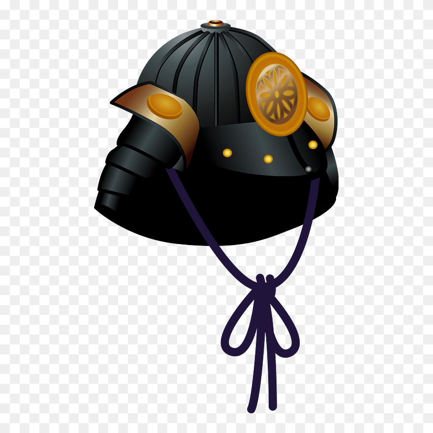 Kabuto Japanese Helmet Clipart - Png Download
