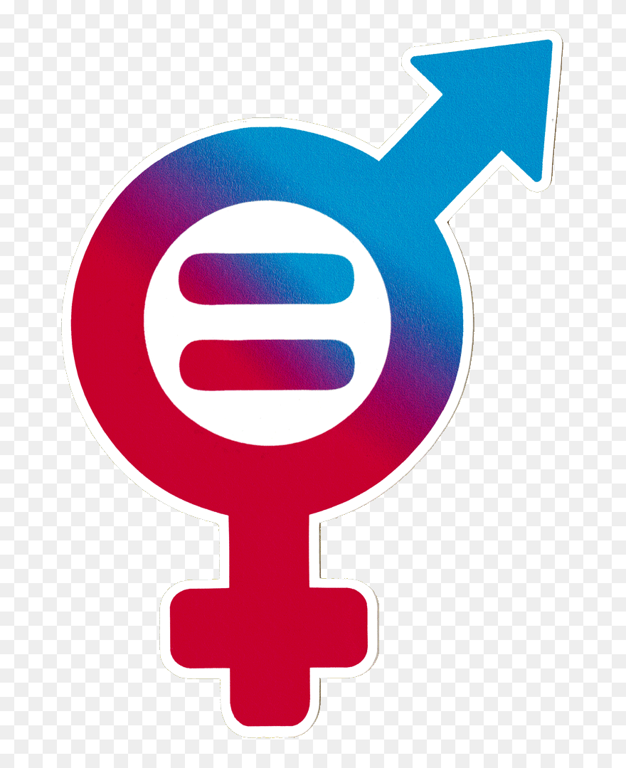 Transparent Equal Sign Clipart - Gender Equality Logo Png