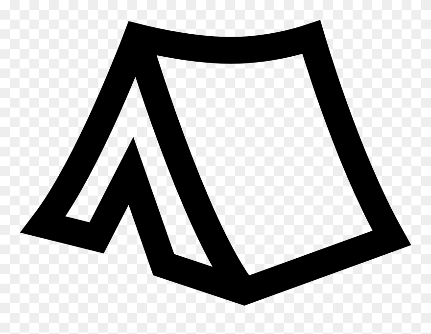 Tent Clipart Symbol - Item Donation - Png Download
