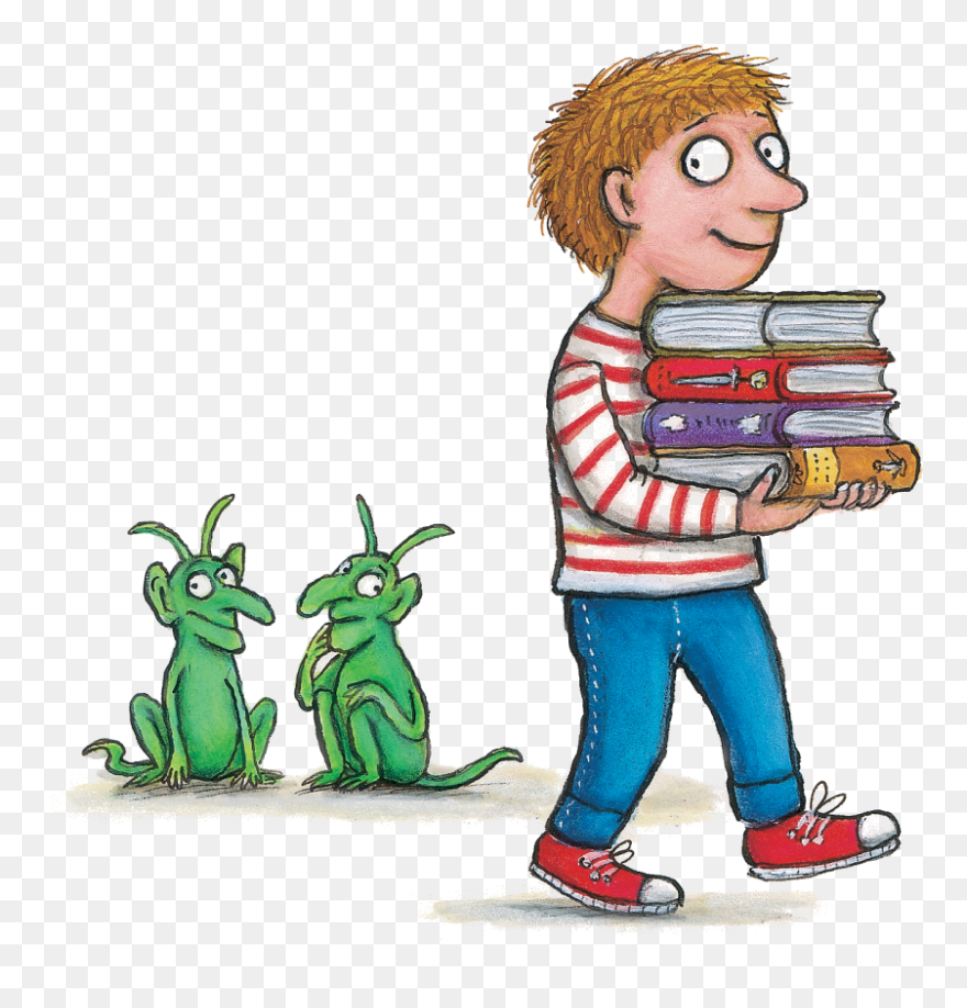 Charlie Cook's Favourite Book By Julia Donaldson Clipart