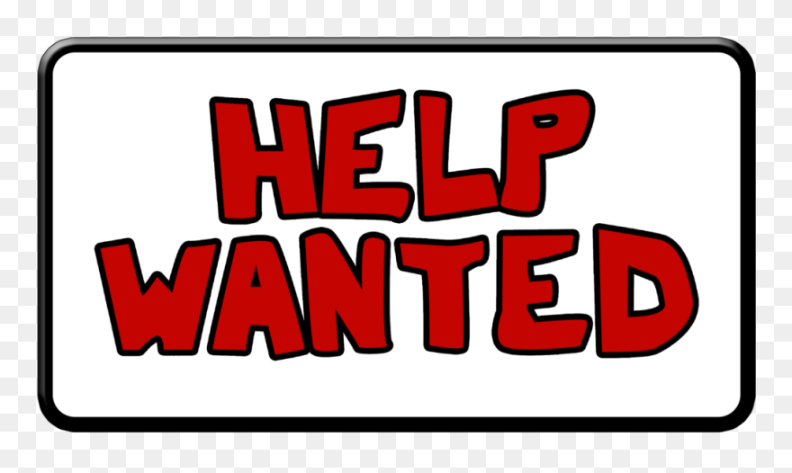 Help Wanted Clip Art - Png Download